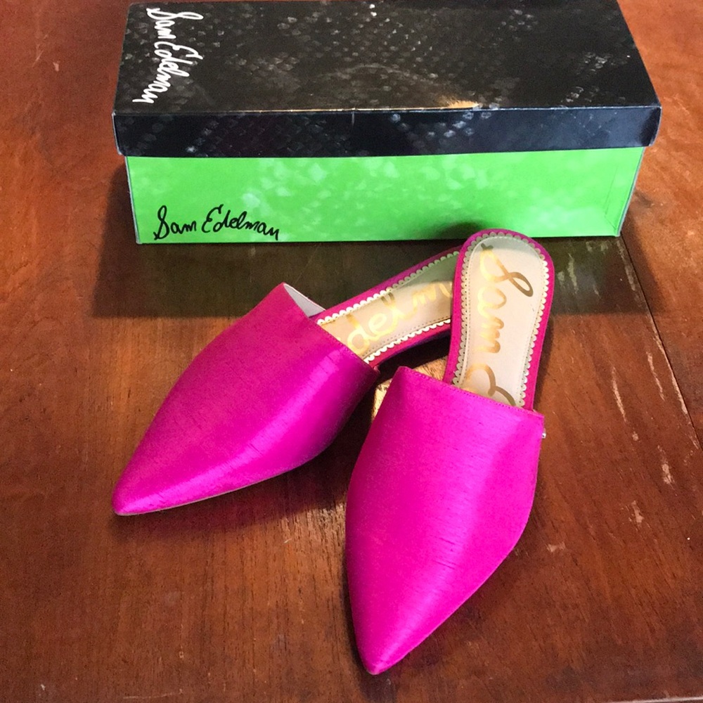 NWT Sam Edelman Rumi mule in Deep Pink size 11